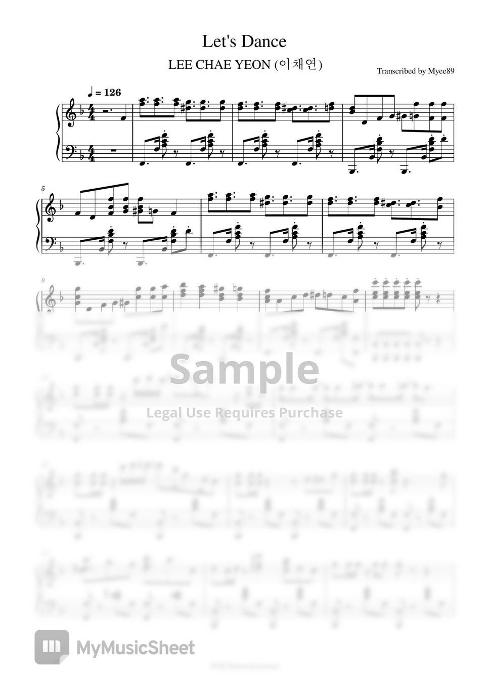 lee-chae-yeon-let-s-dance-sheets-by-myee89