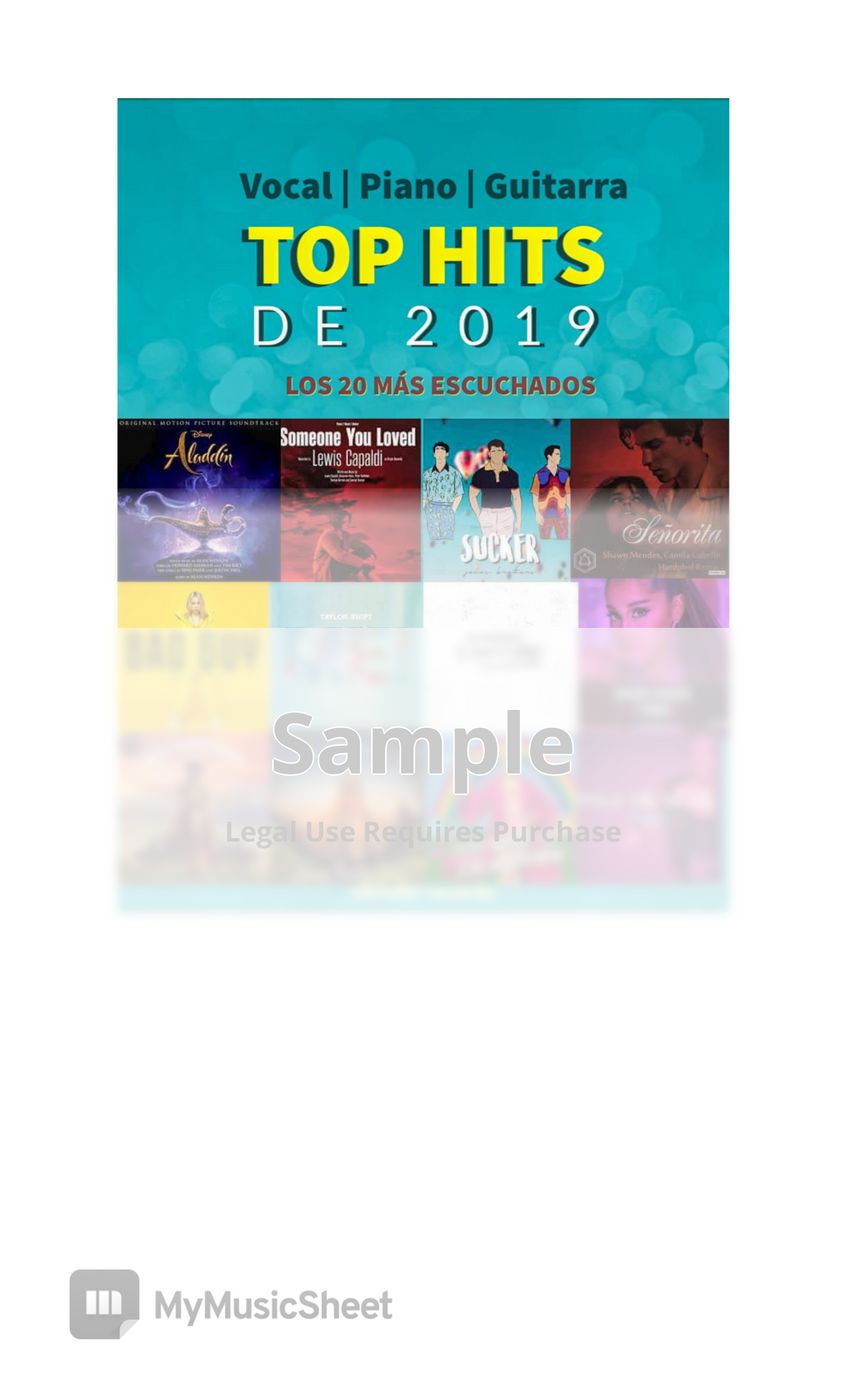 varios-top-hits-de-2019-sheets-by-chrisfer