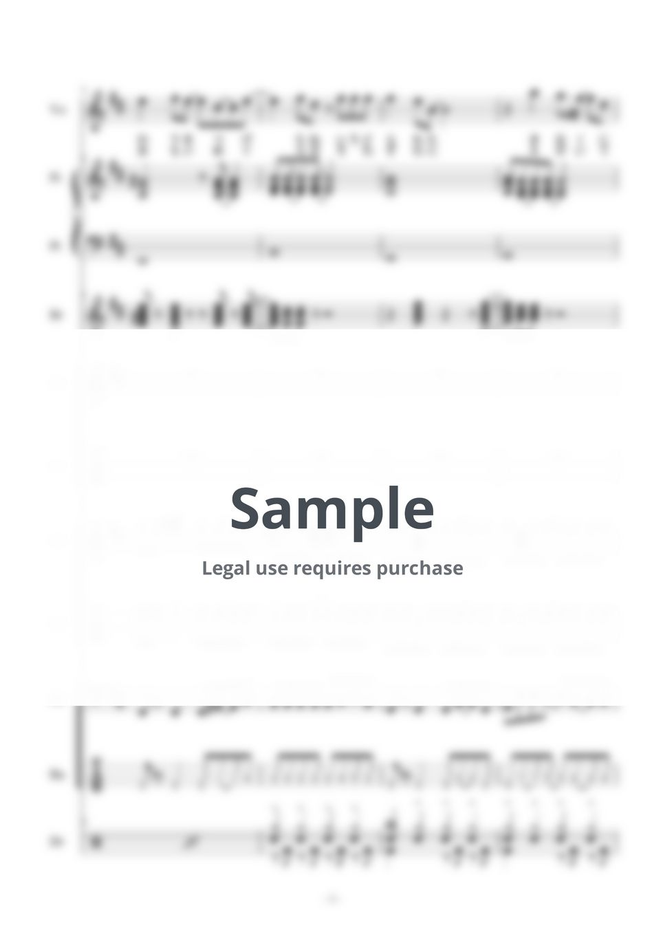 L'Arc~en~Ciel - the Fourth Avenue Cafe (バンドスコア) Electric