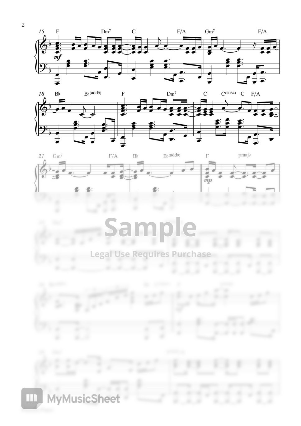 Adele - Easy On Me (Piano Sheet) by Pianella Piano