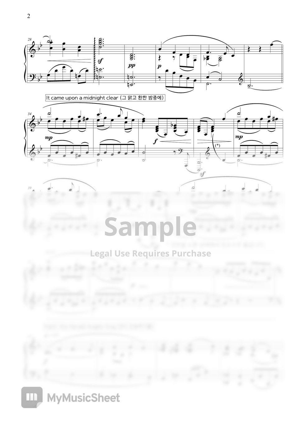 Carol Christmas Song Medley Sheets by THIS IS PIANO