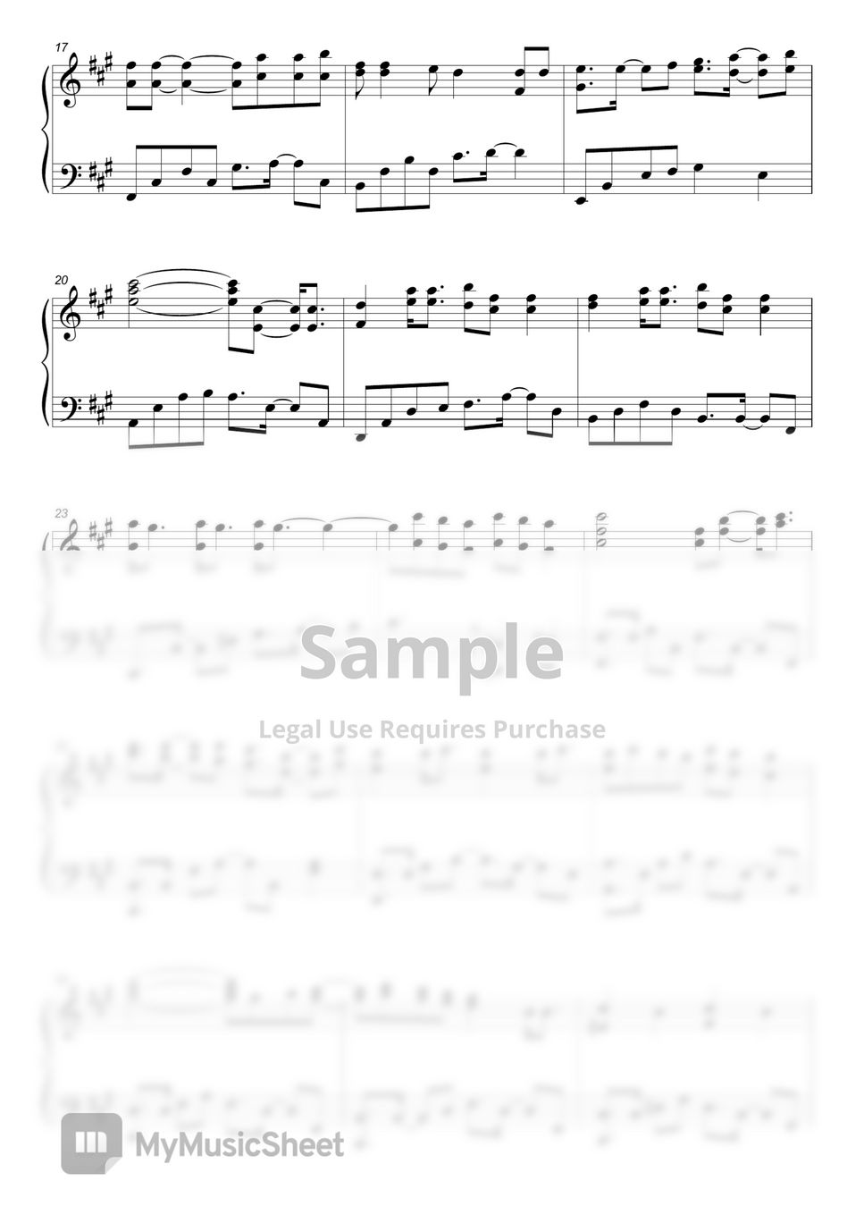 GFRIEND MAGO Sheets By HANPPYEOMPIANO