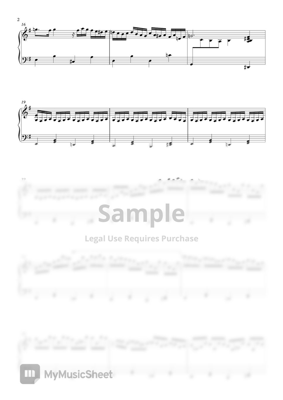 Secret OST - Sheet Music Book (8 Pieces) (Easy ver.) by Cheong Lin