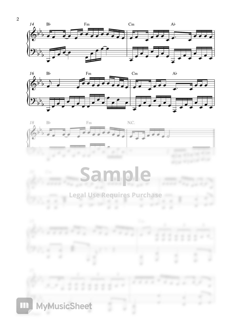 Alan Walker Aura Ghost Piano Sheet Sheets By Pianella Piano 