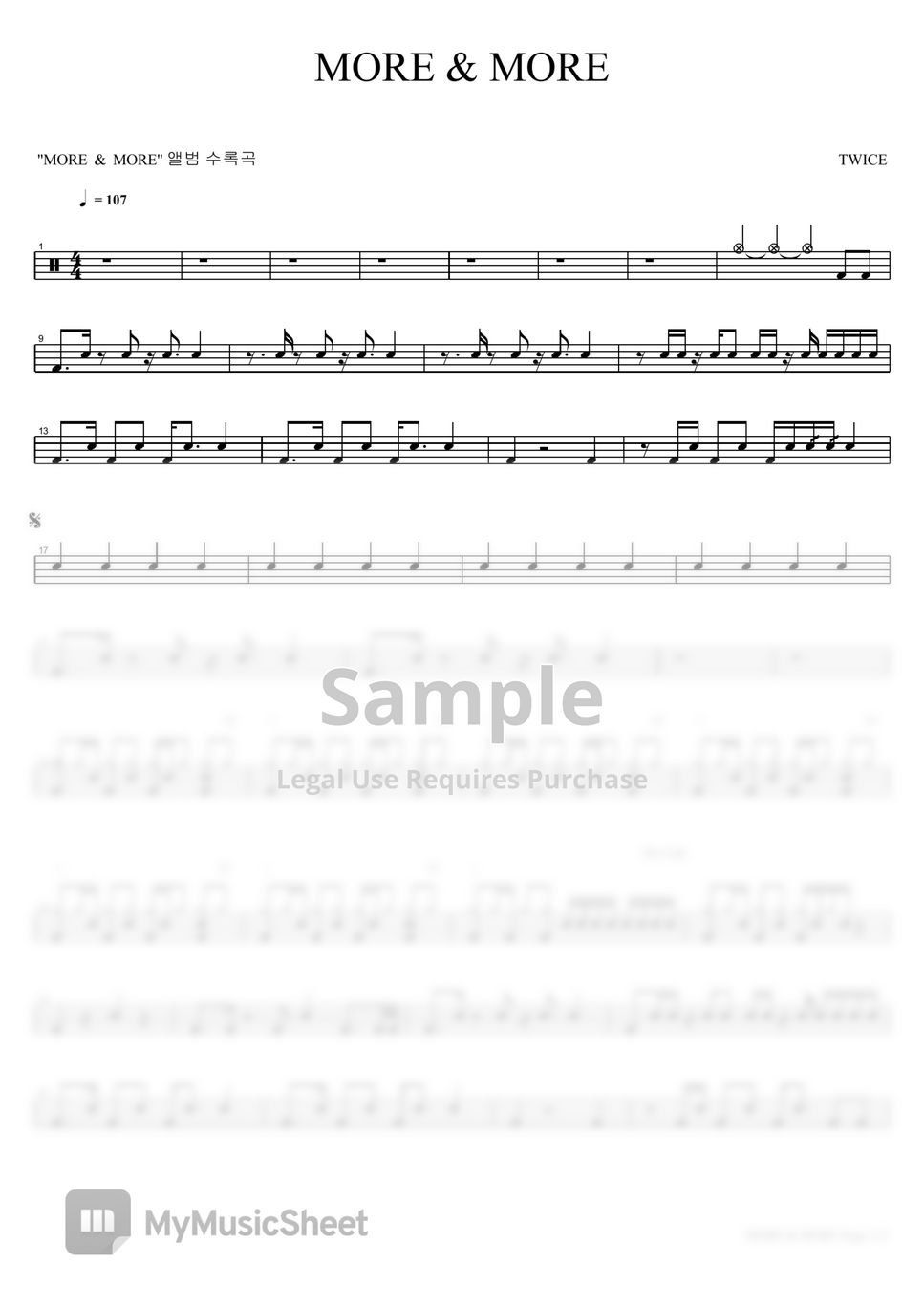TWICE - MORE & MORE.pdf by COPYDRUM