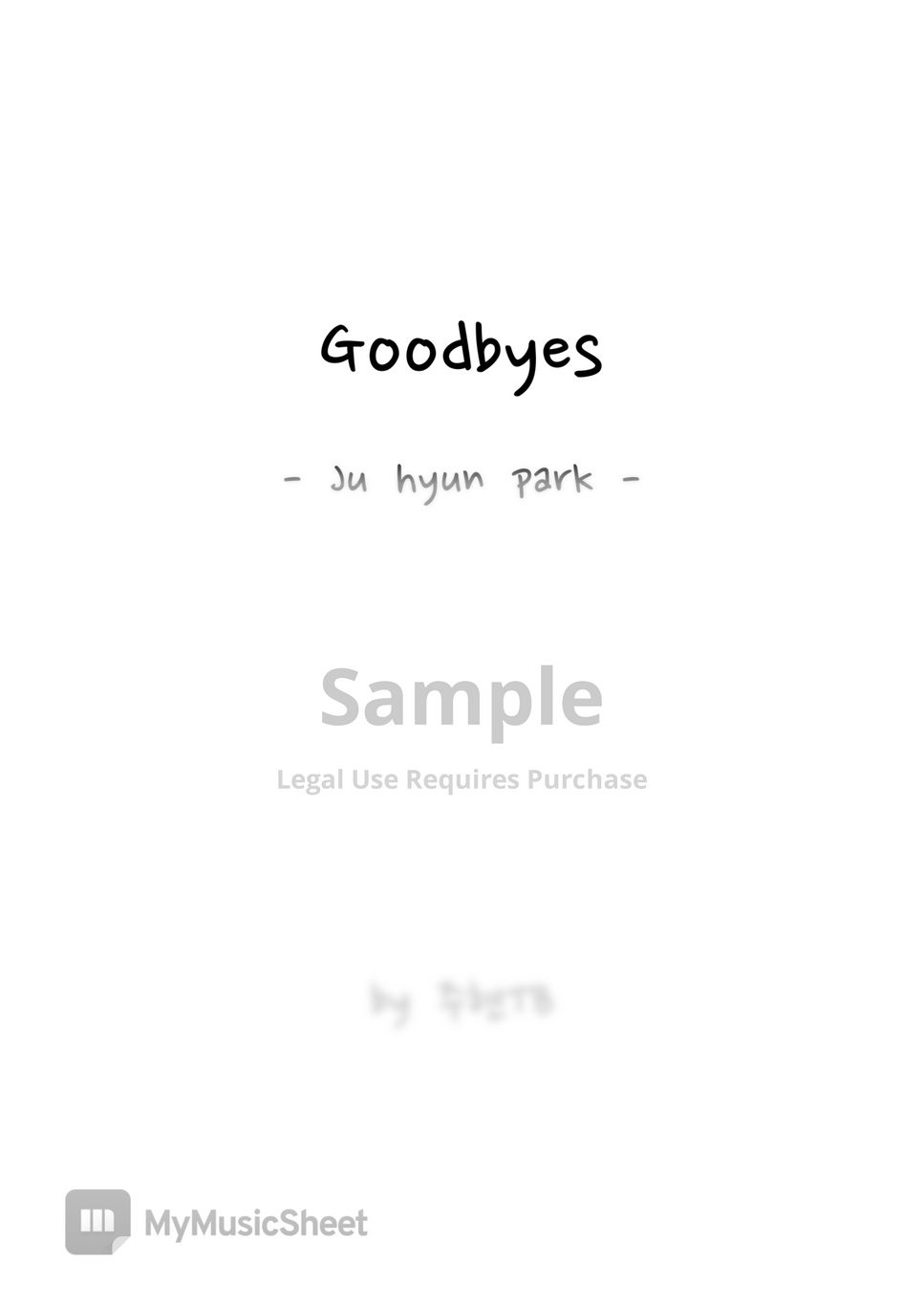 주현TB - Goodbyes(Post_malone)