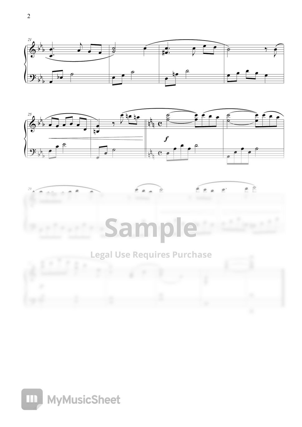 히사이시 조 - Nostalgia (쉬운 버전) by THIS IS PIANO
