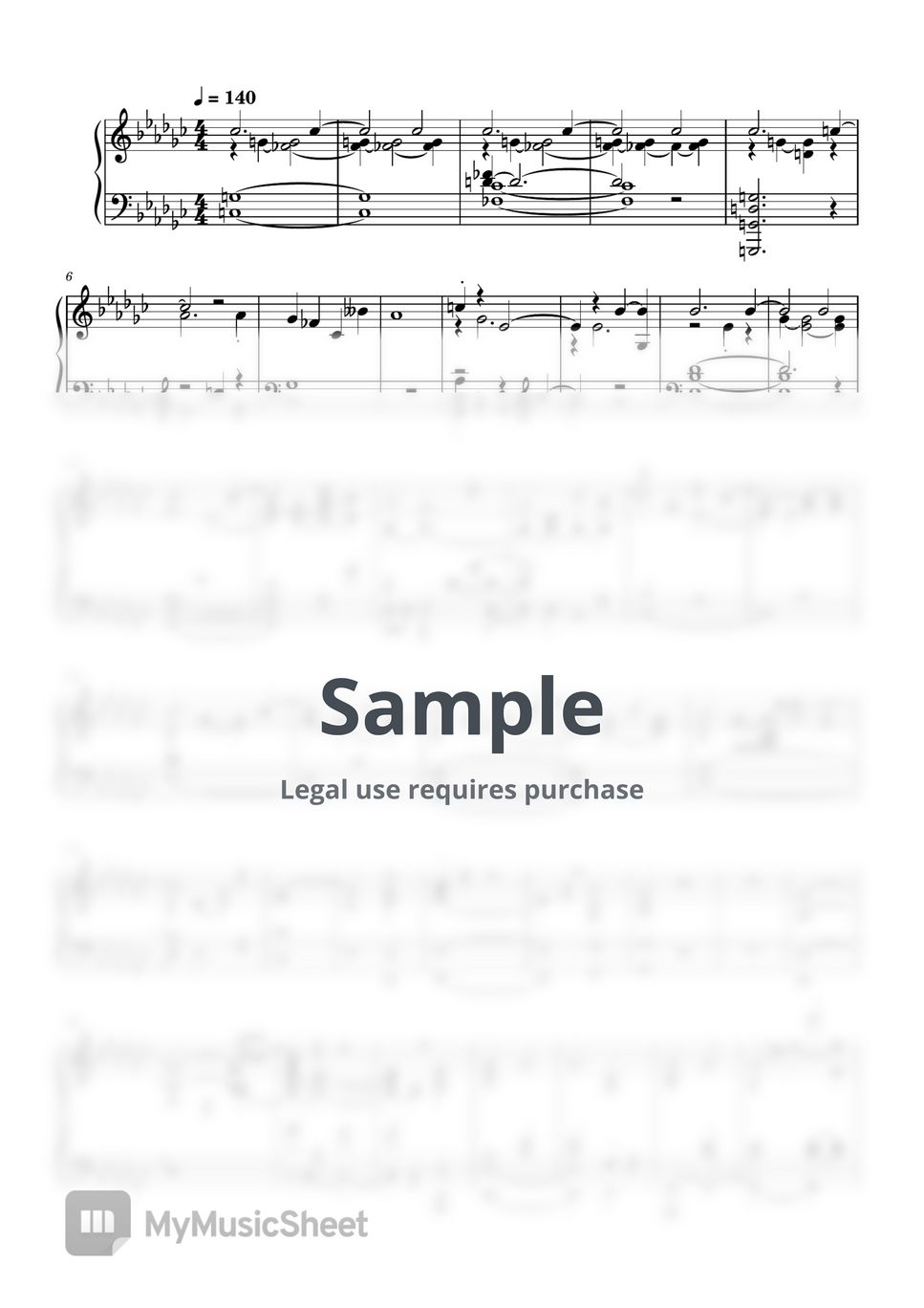 Katy Nichole - When I Fall (PIANO SHEET) by dloops