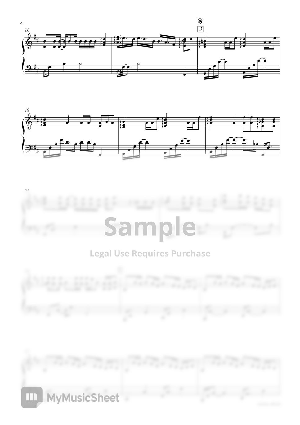 BE:FIRST/SKY-HI - To The First -Piano Version- Sheets by sammy