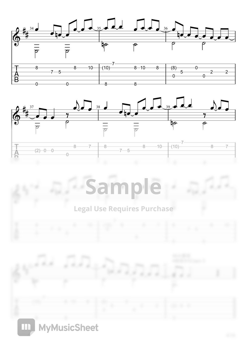 Girls Dead Monster STARRING LiSA - Ichiban no Takaramono (Fingerstyle) by u3danchou