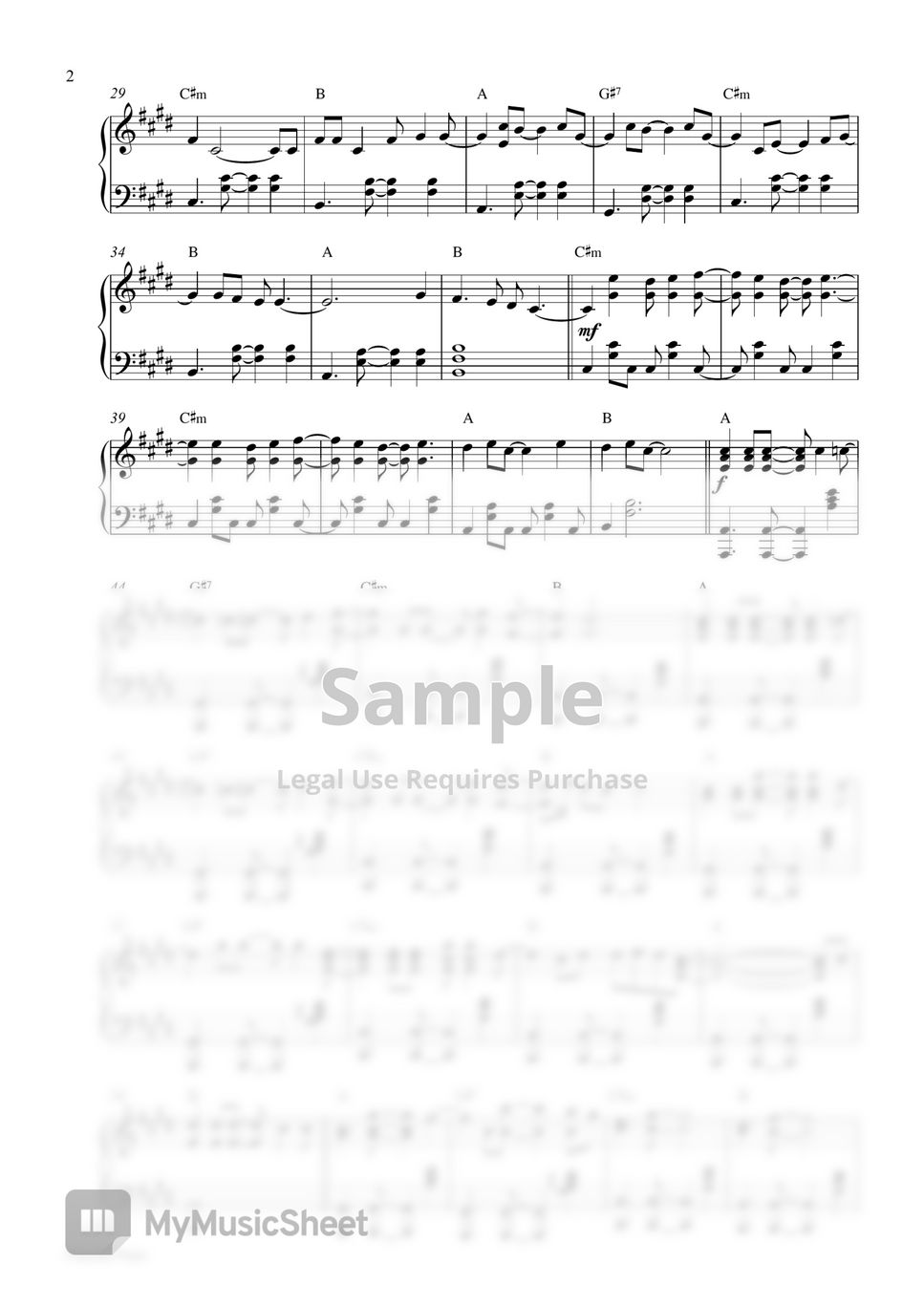 TXT Farewell Neverland (Piano Sheet) Sheets by Pianella Piano
