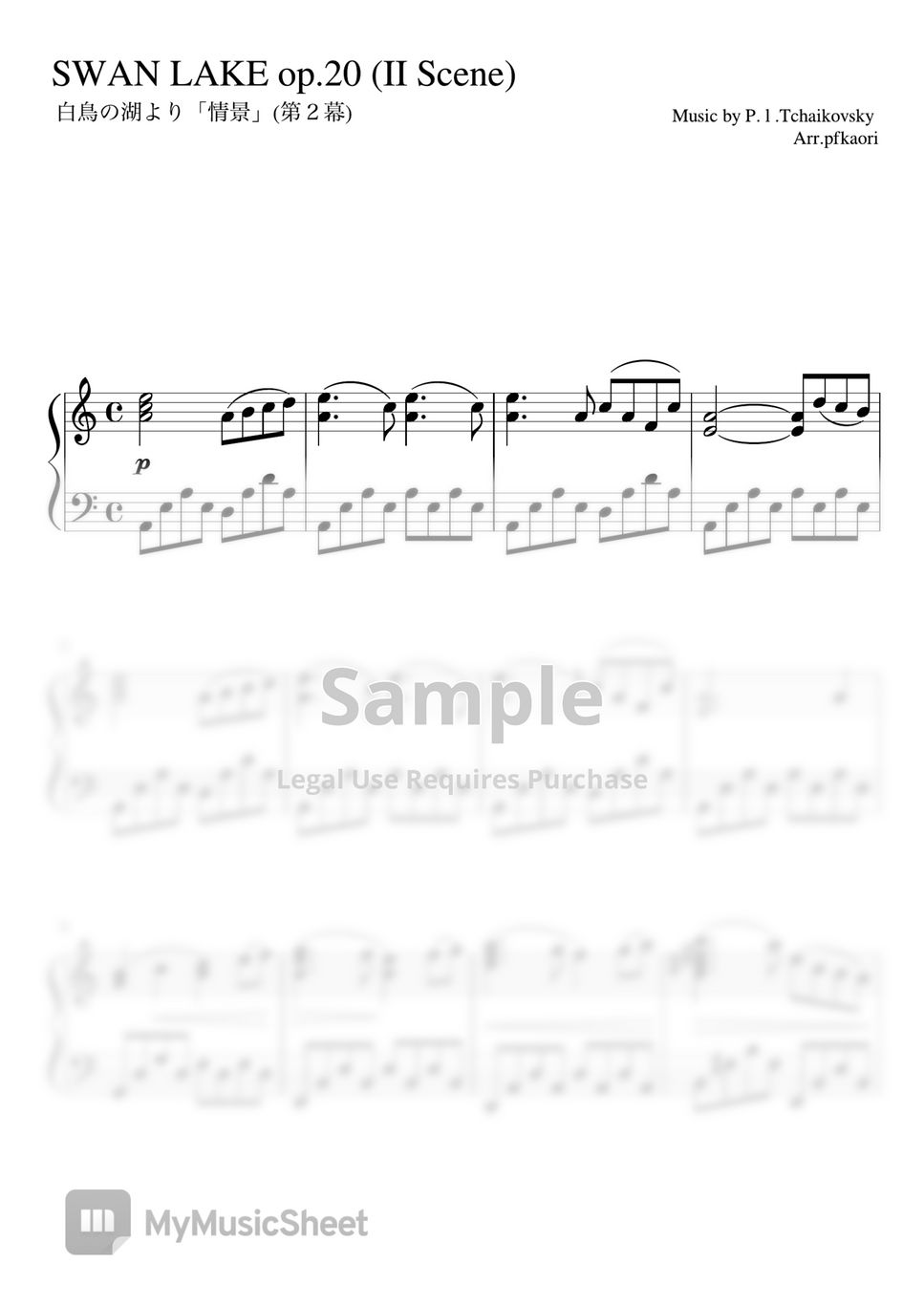 tchaikovsky-scene-act-2-from-swan-lake-pianosolo-beginner-to