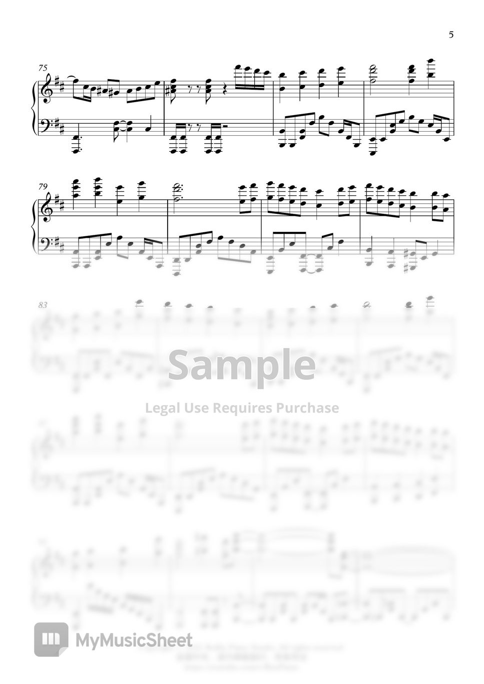 いきものがかり - Nanatsu no Taizai OP1「熱情のスペクトラム / Netsujou no Spectrum」 by Ru's Piano