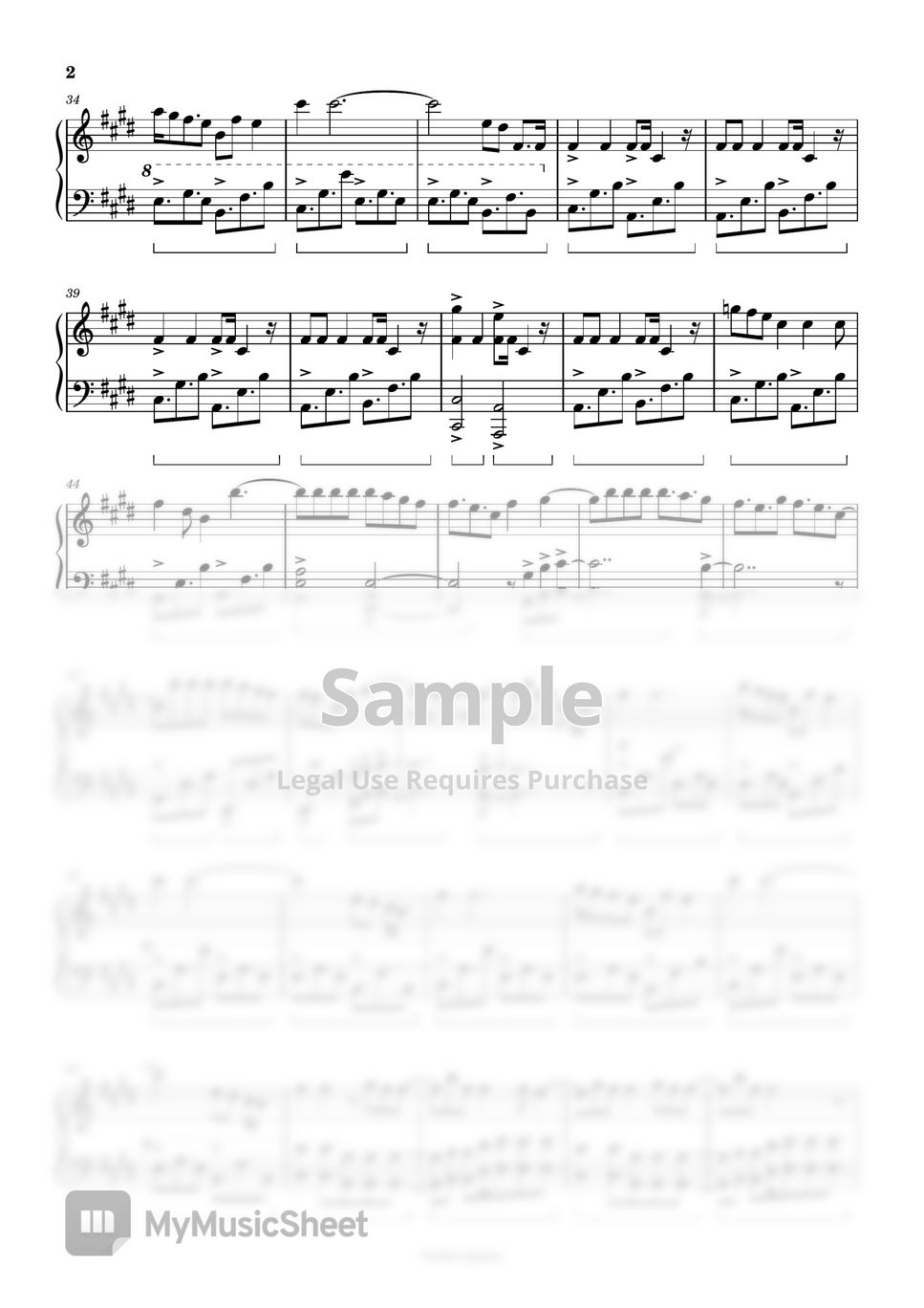JEON SOMI (전소미) - Fast Forward by bvibvi piano