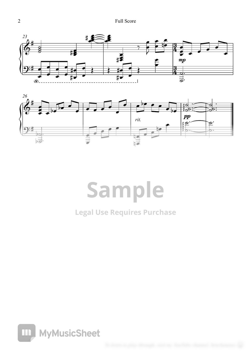 Sailor moon ost investigating sheet music