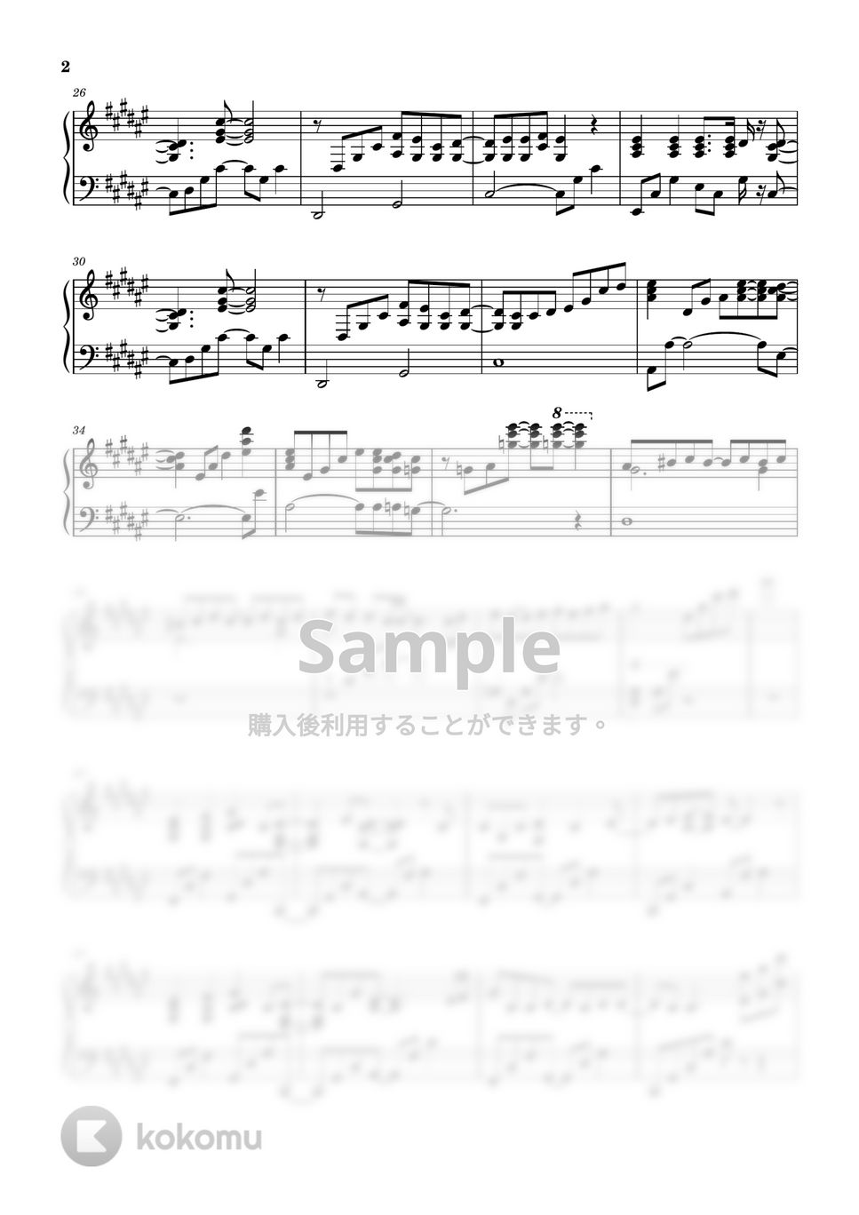 すとぷり - StrawberryPrinceForever (ピアノソロ譜/BGM) by 萌や氏