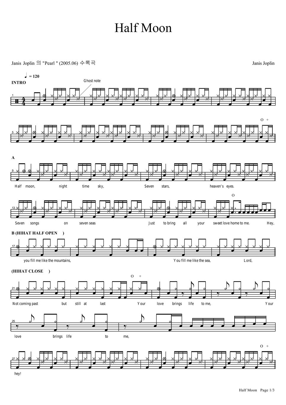 Janis Joplin Half Moon Sheet by COPYDRUM