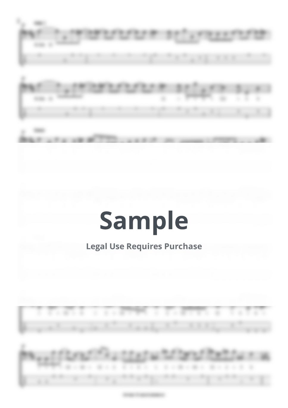 Marvin Gaye Ain't No Mountain High Enough Tab + 1staff by GrooveTubeBass