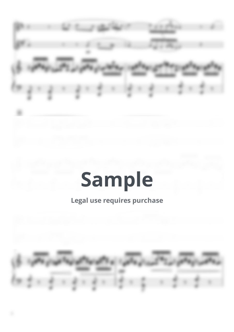 Fr.Schubert Ave Maria (C・Piano trio (Soprano Saxo & Alto Sax duet