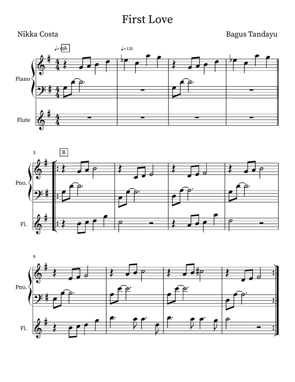 7 orange for intermediate piano by bagus tandayu