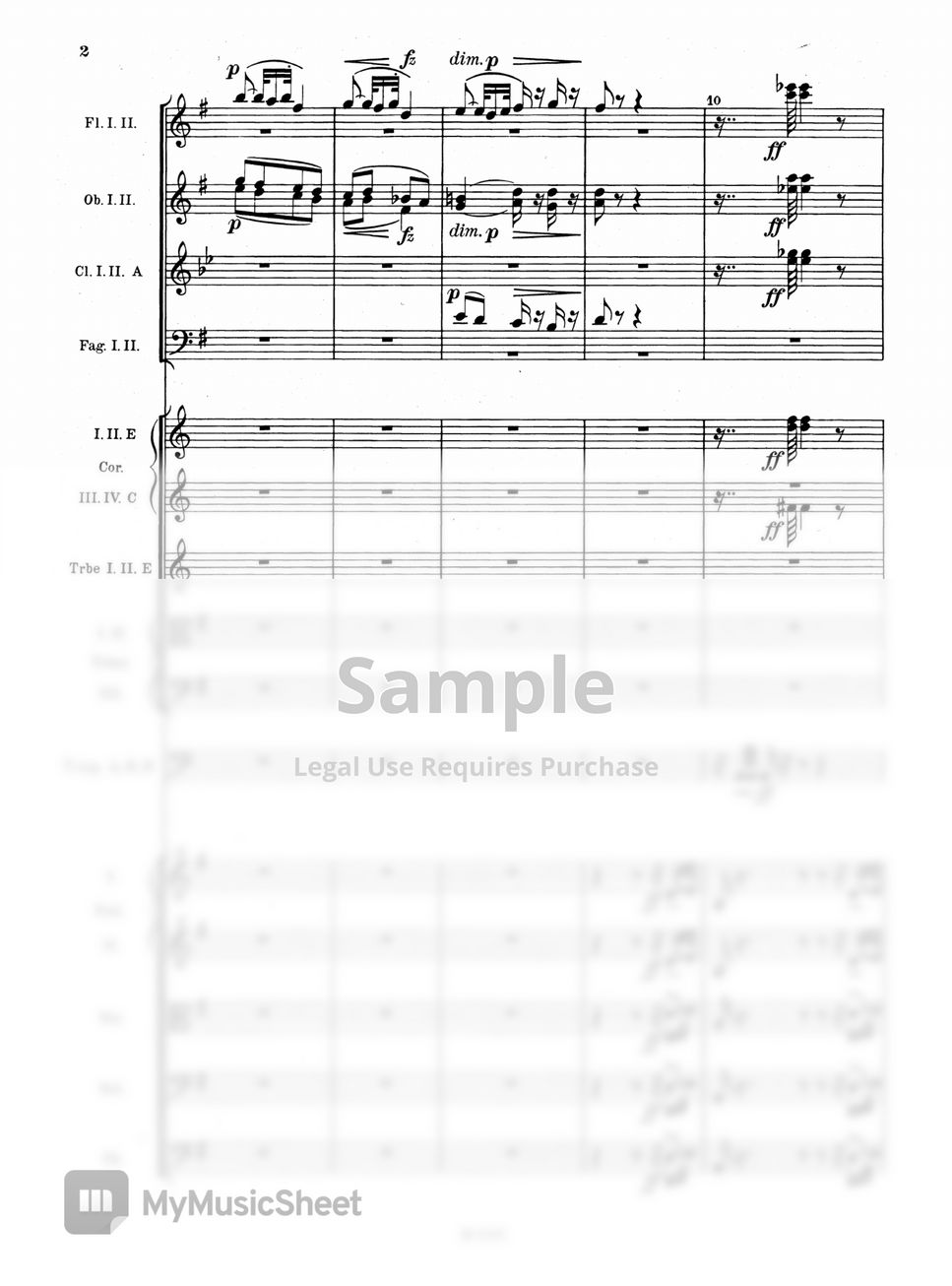 A. Dvorak - Symphony No. 9 in E minor (From the New World) by Original Score