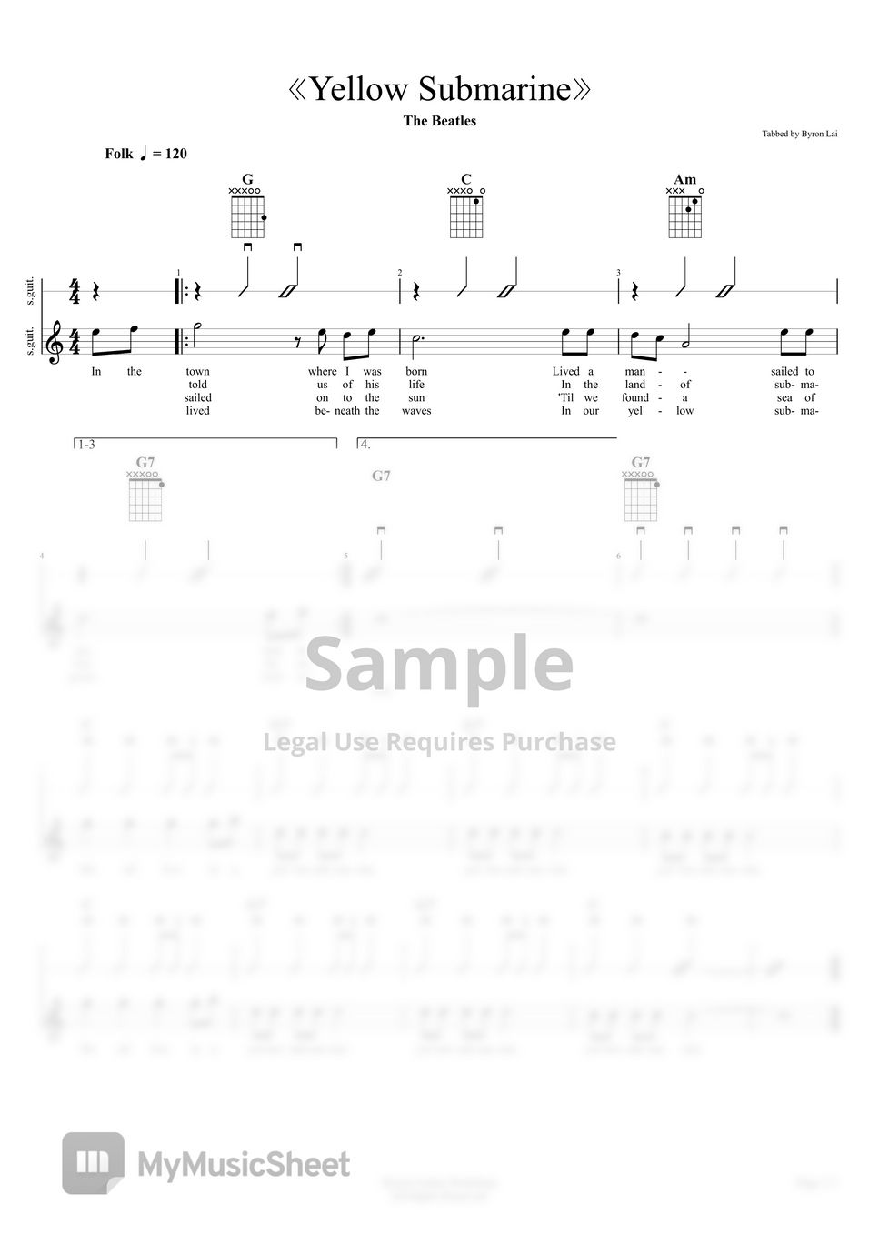 yellow-submarine-tab-by-byron-lai