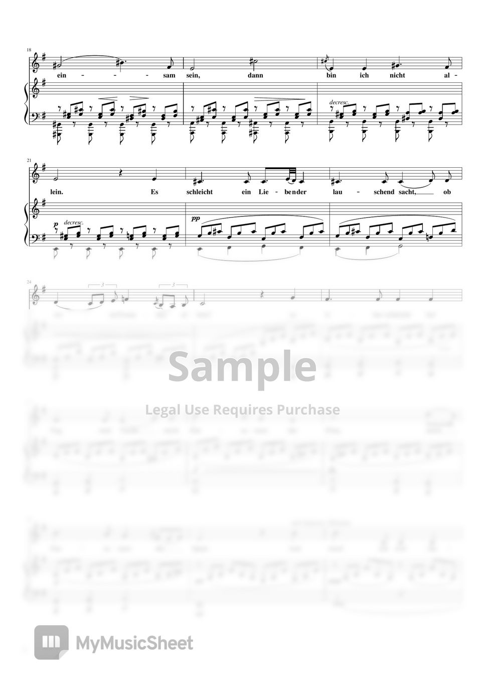 Schubert - Gesaenge des harfners (E minor) by Damy