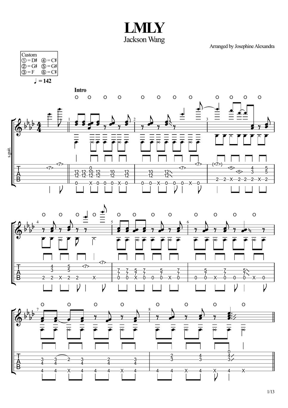 Jackson Wang LMLY TAB