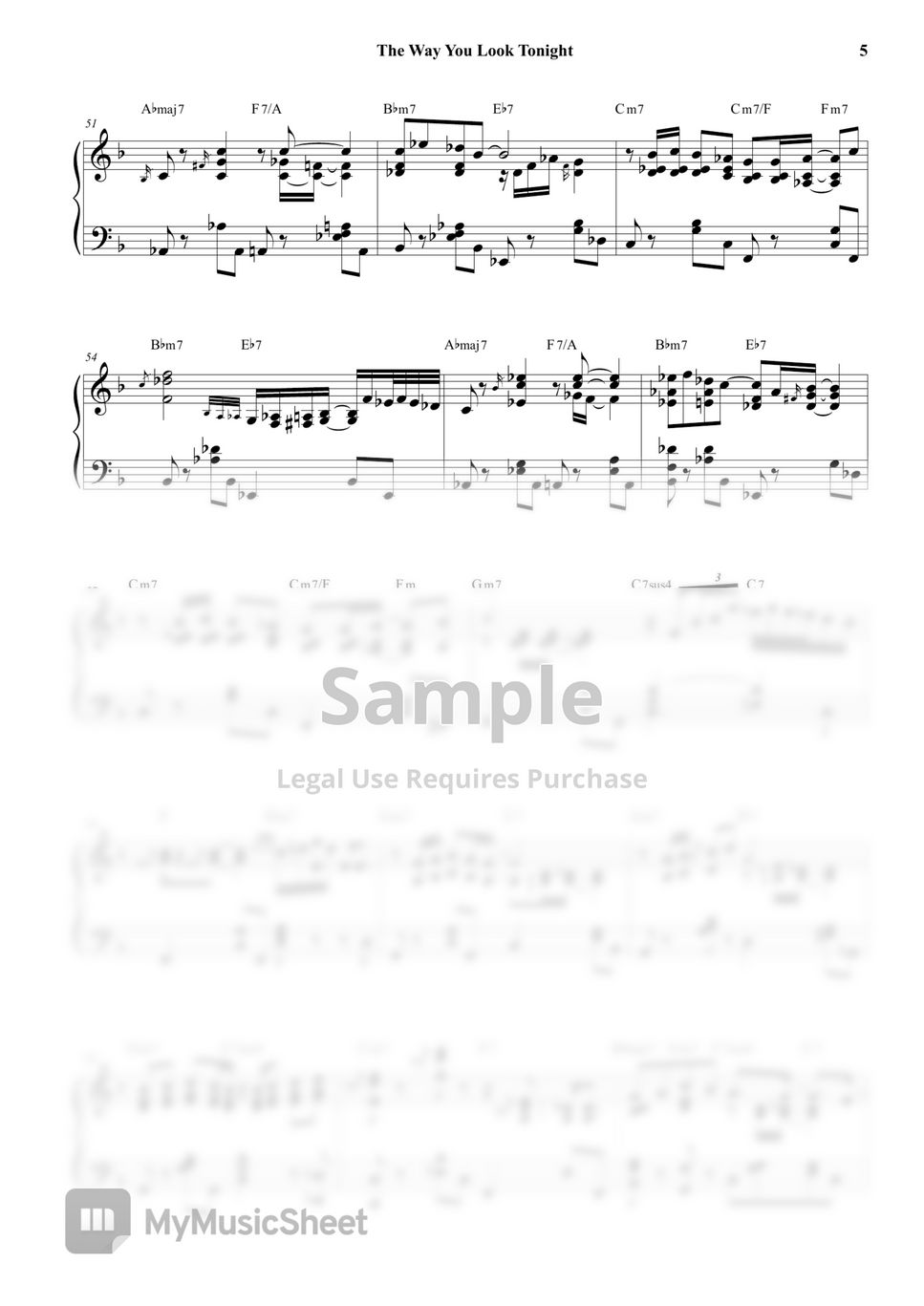 Jerome Kern - The Way You Look Tonight by Daeyoun Kim