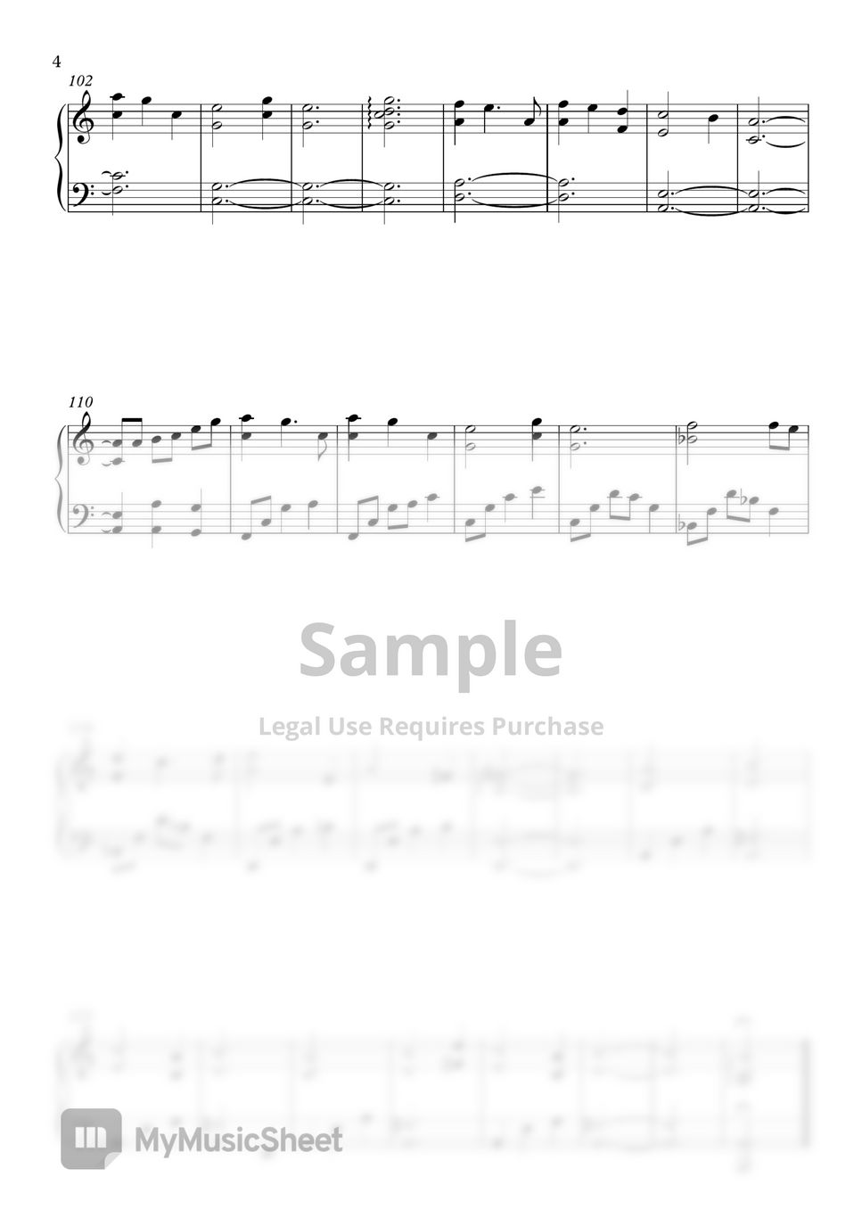 홍천기 OST (Lovers of the Red Sky) - In My Heart (BGM) by SweetPiano