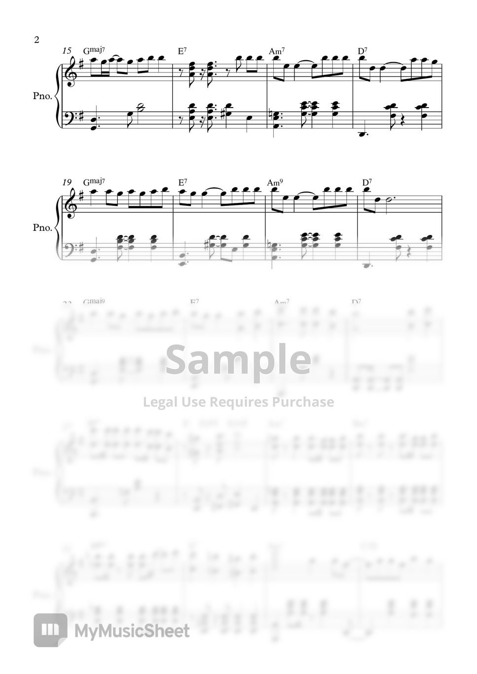  GFRIEND Sunny Summer Sheet Music