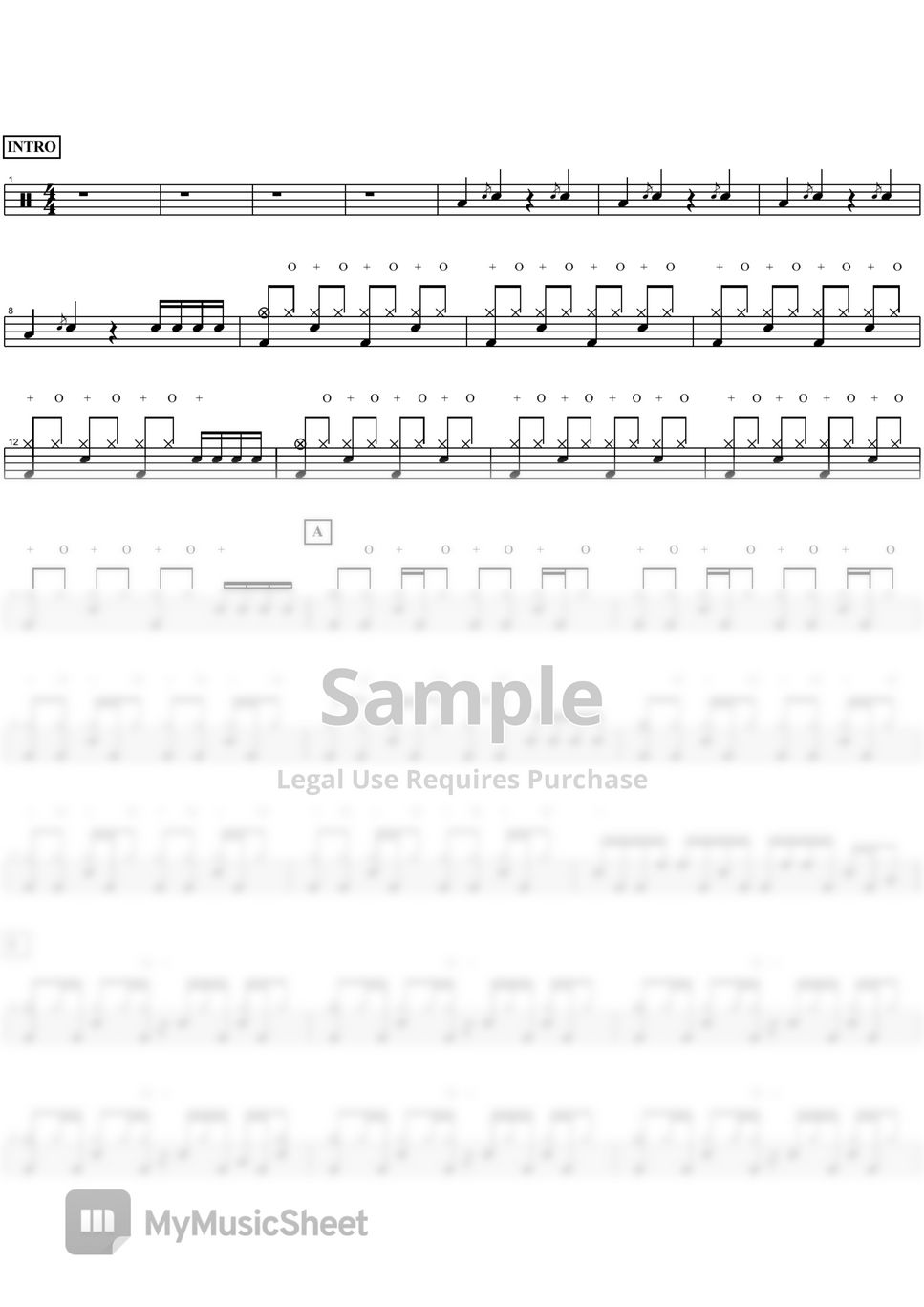 Hysteria - Muse Sheets by COPYDRUM