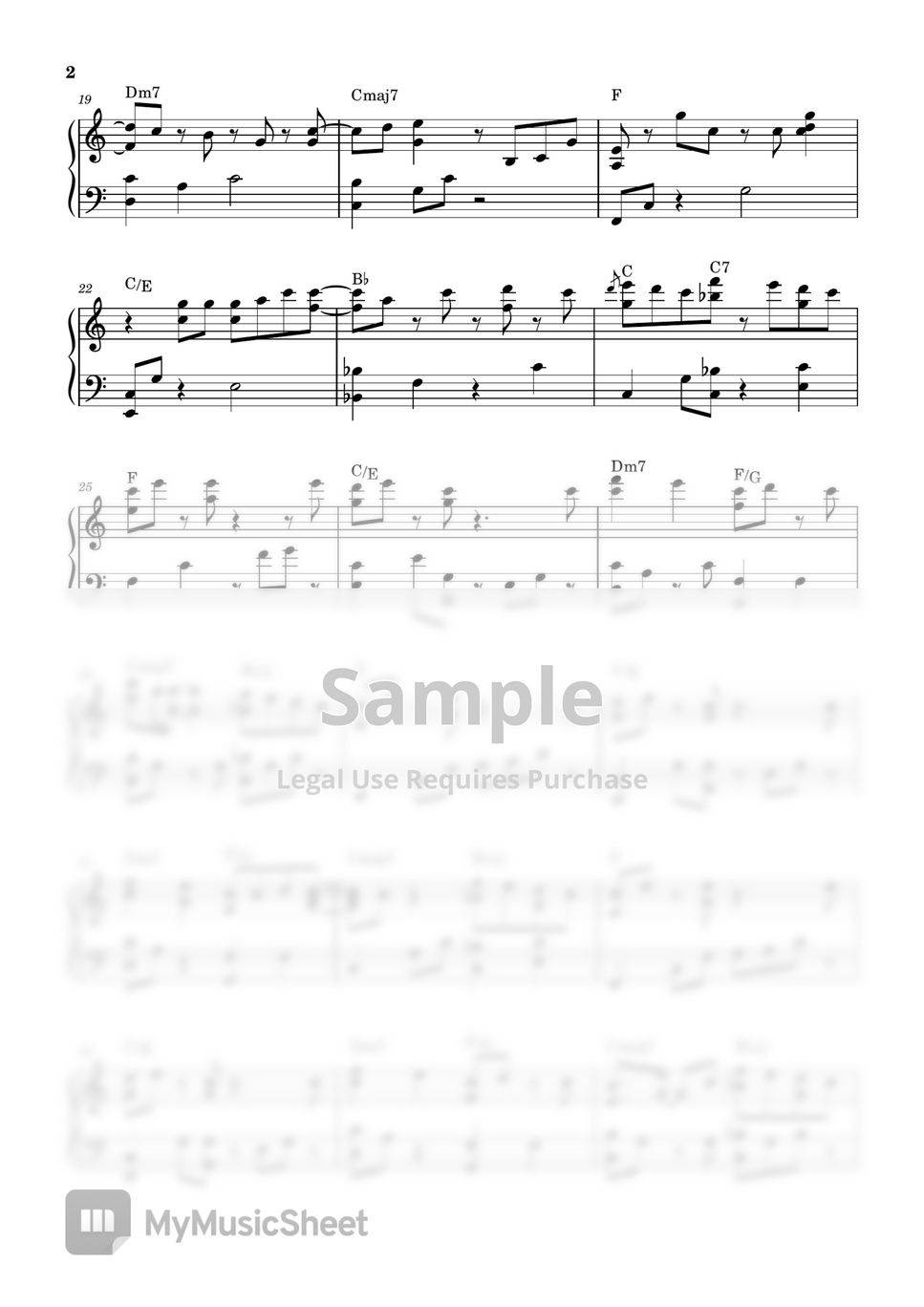 IU(아이유) - Palette(팔레트) (Piano) by OhMyJohny