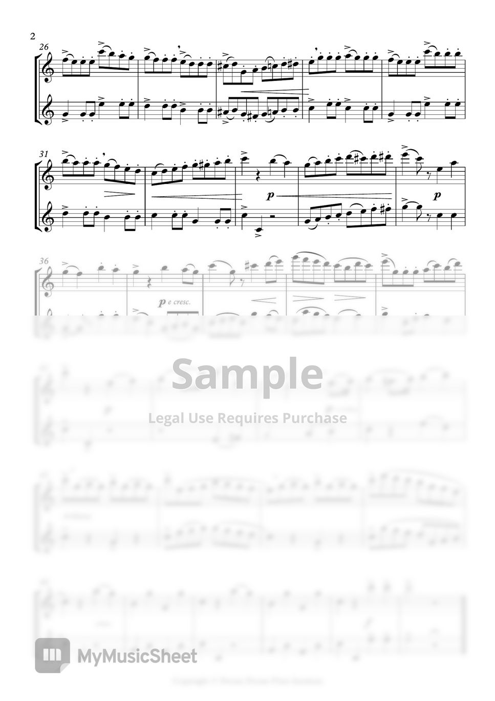 New Gariboldi Op.131 Flute Etude Duet - No.01