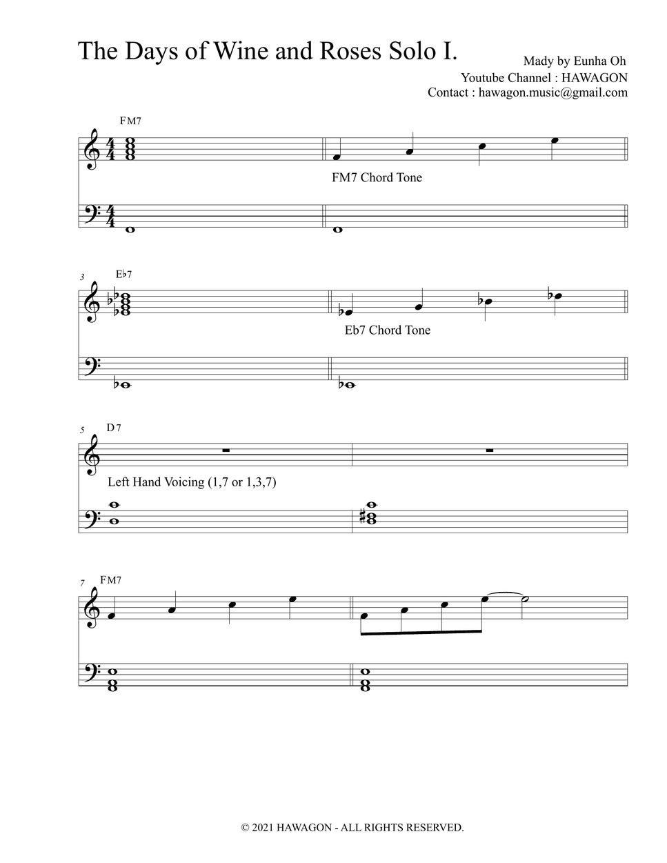 hawagon-how-to-practice-jazz-piano-chord-tone-solo-hoja-by-hawagon