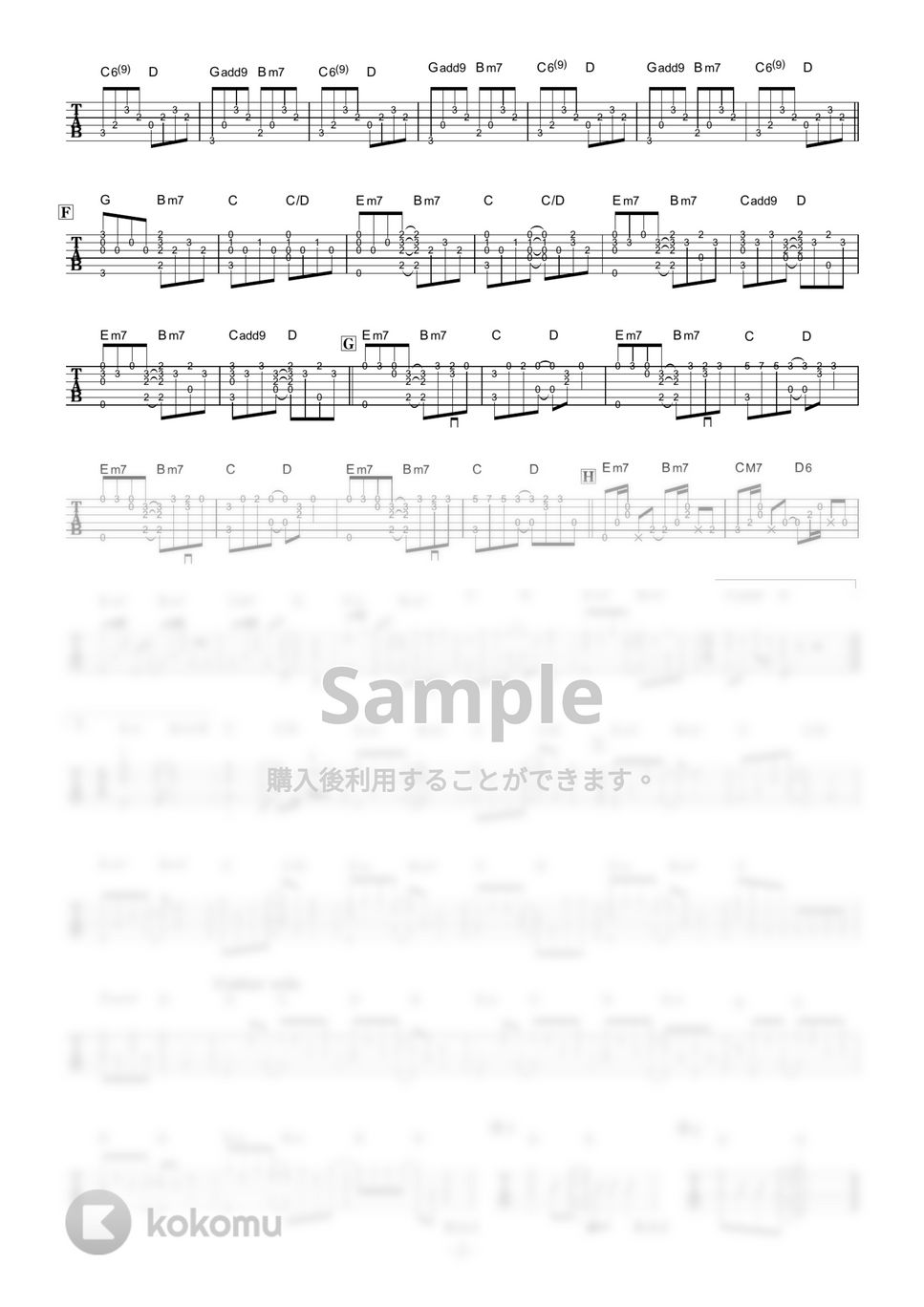 HY - AM11:00 by 伴奏屋TAB譜