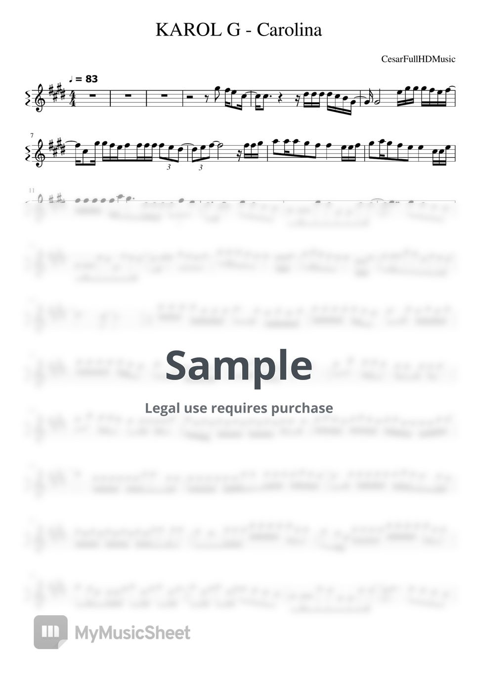 KAROL G Carolina Sheets