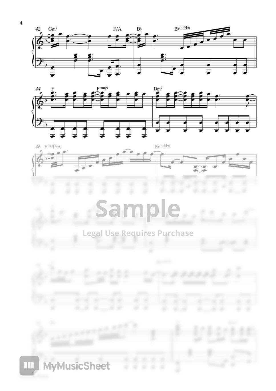Adele - Easy On Me (Piano Sheet) by Pianella Piano