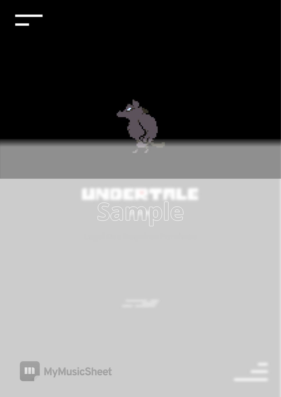 UNDERTALE OST - Snowy (Difficulty ★☆☆☆☆) by PianoBox