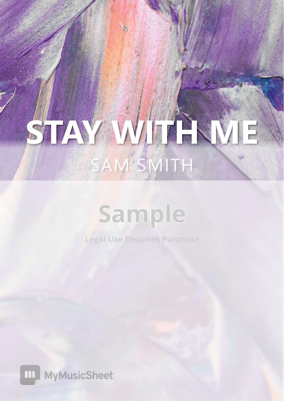 Sam Smith - Stay With Me (for Piano Solo)
