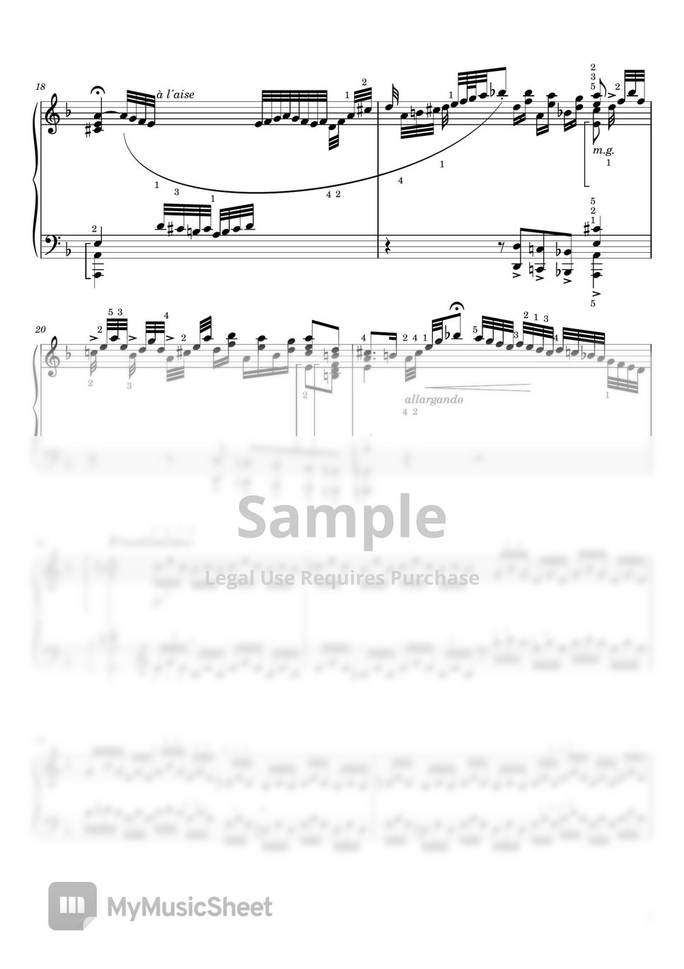 J.S.Bach - Toccata and Fugue in D Minor (BWV 565,J.S.Bach,Original Edition,With Fingering，《d小调托卡塔与赋格》BWV 565，原版带指法，巴赫) by poon