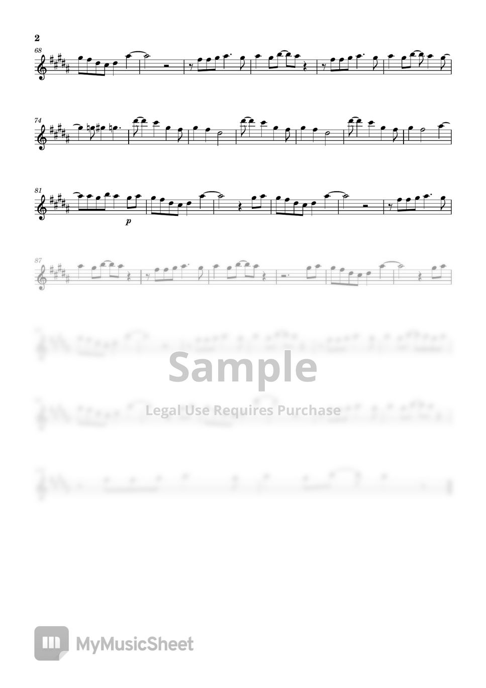 OneRepublic West Coast (Tenor Sax) Sheets by WendaMusic