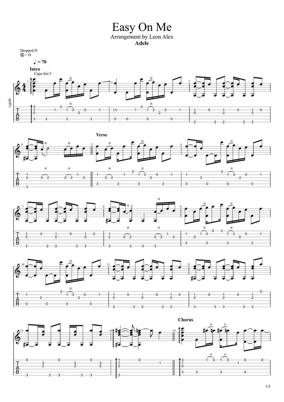 adele-easy-on-me-fingerstyle-sheets-by-leon-alex