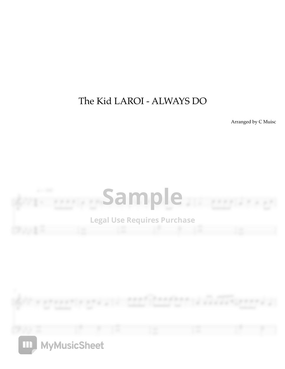 The Kid LAROI - ALWAYS DO by C Music