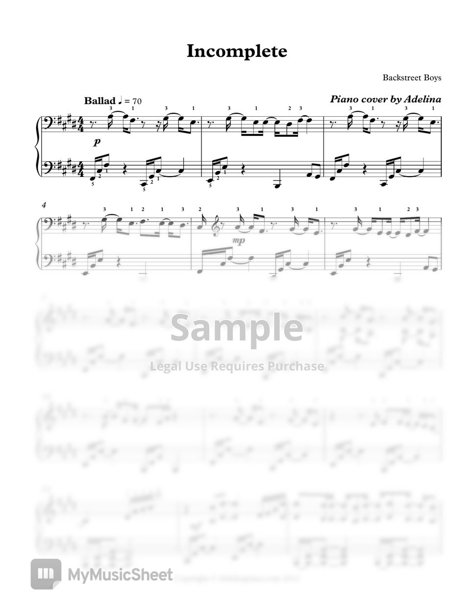 Backstreet Boys Hoja