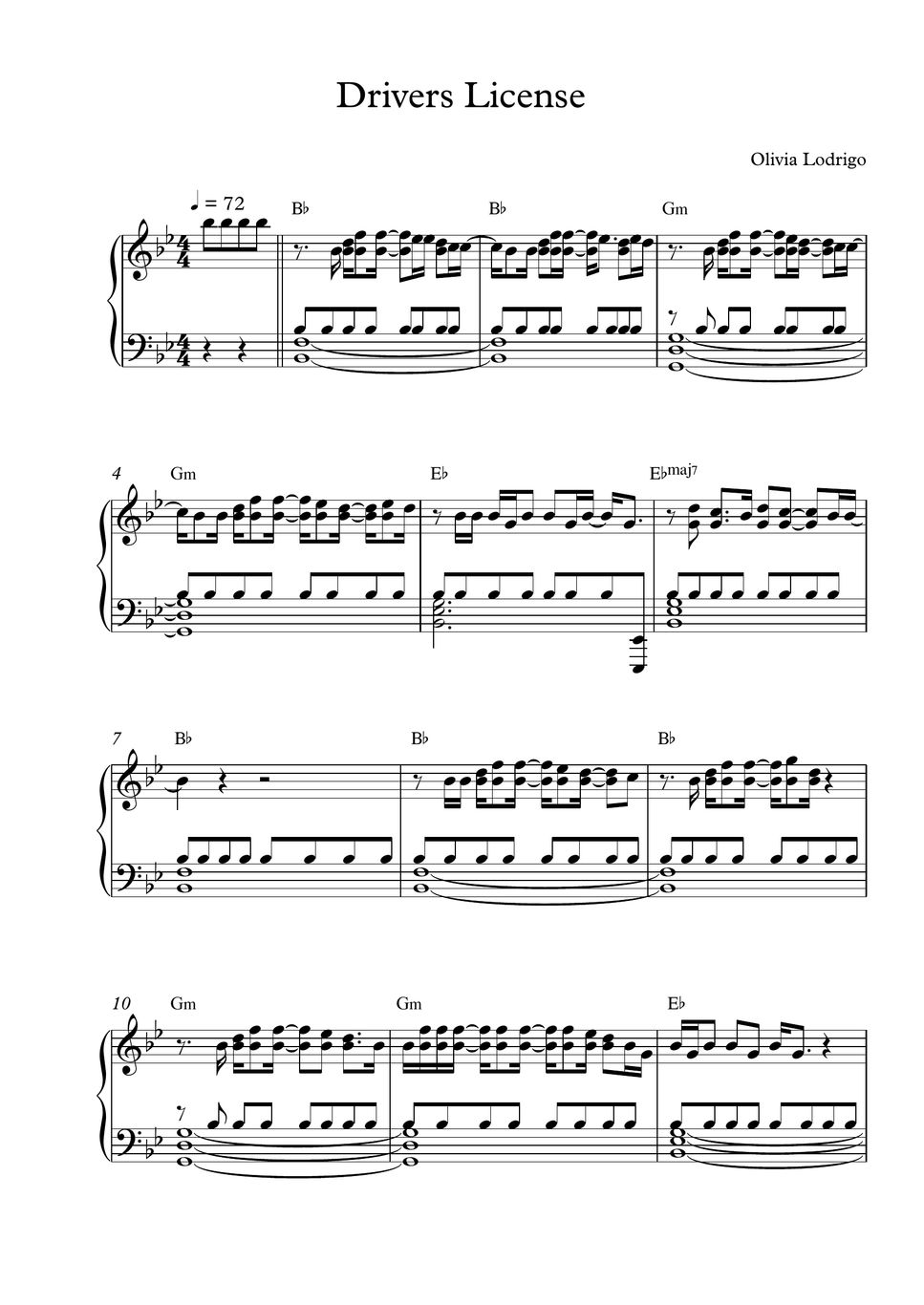 olivia-rodrigo-drivers-license-pop-arranged-sheets-by-pineapplechord