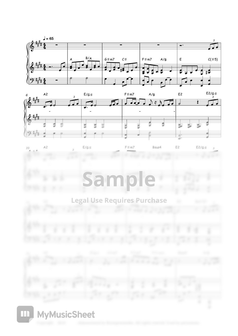yj-jeong-e-key-sheets-by