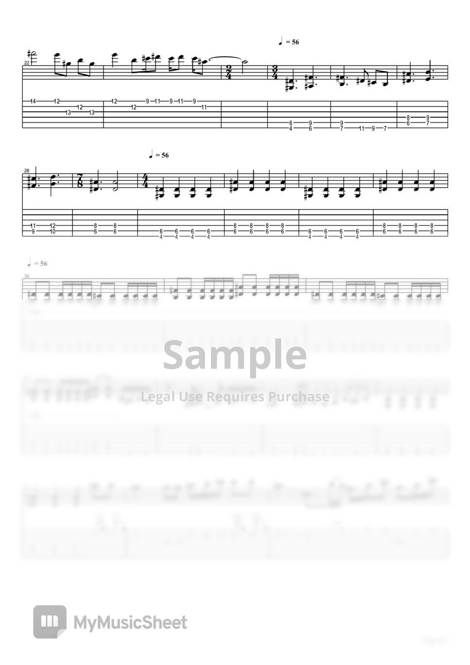  mayday guitar cover tab by eric lo