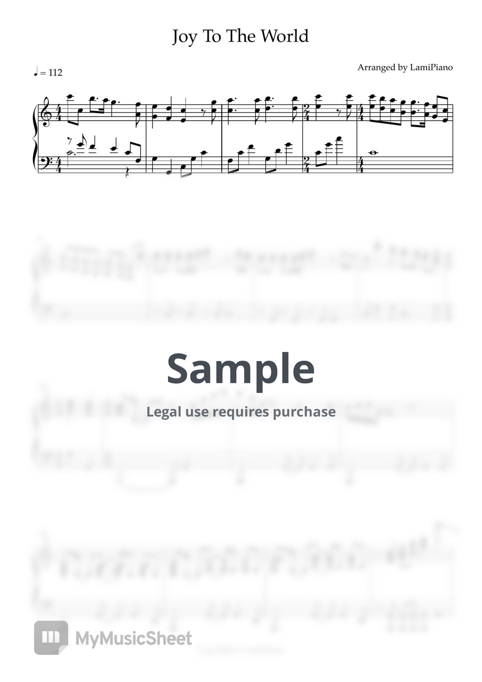 Georg, Friedrich Händel - Joy to the World (Carol / Jazz) by LamiPiano