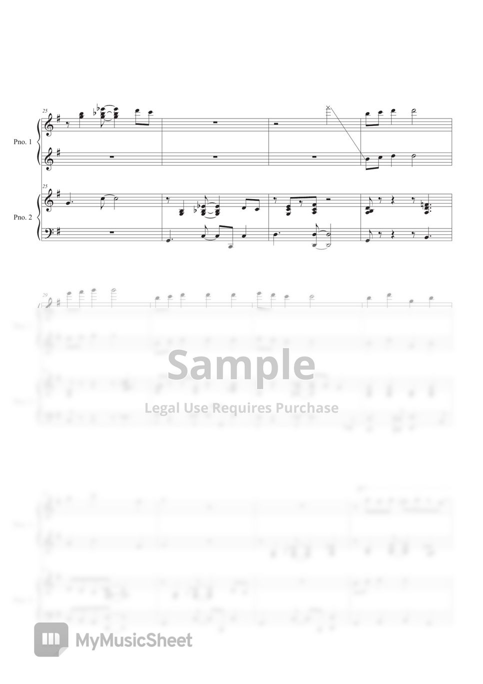 BELLA&amp;LUCAS - CAROL MEDLEY(4hands piano) by BELLA&amp;LUCAS